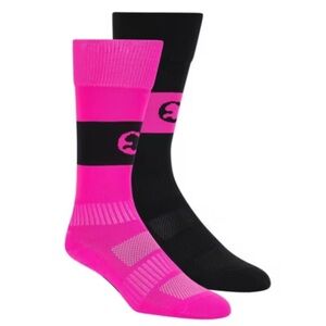ProCat by Puma Pink and Black Athletic Socks size S